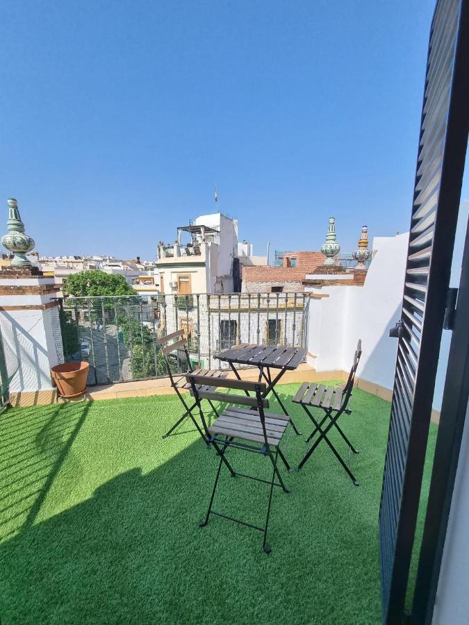 Increible Atico Con Vistas Leilighet Sevilla Eksteriør bilde