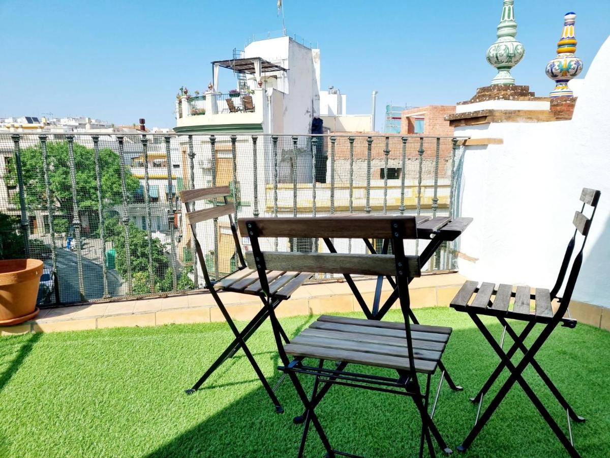 Increible Atico Con Vistas Leilighet Sevilla Eksteriør bilde